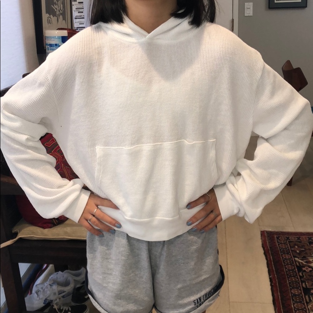 brandy melville waffle long sleeve